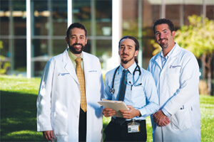 Steve Frankel, MD, Joshua Solomon, MD and Aryeh Fischer, MD