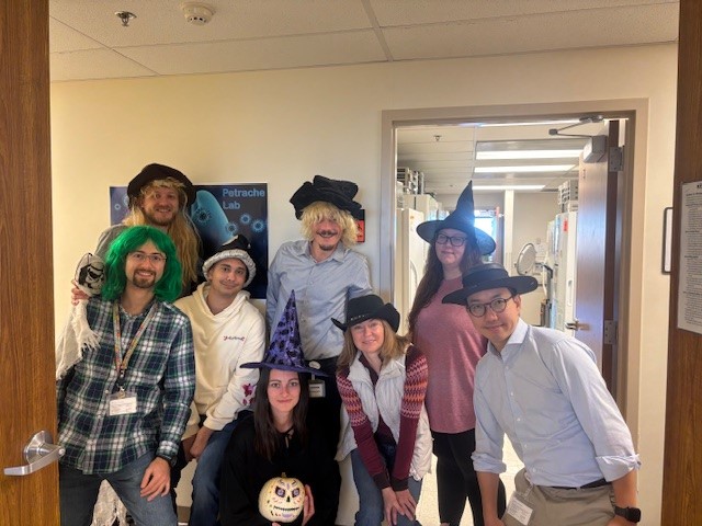 Petrache Lab Halloween, 2024