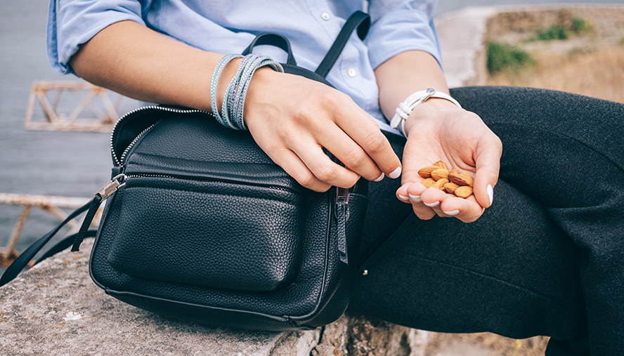 Handful of almonds