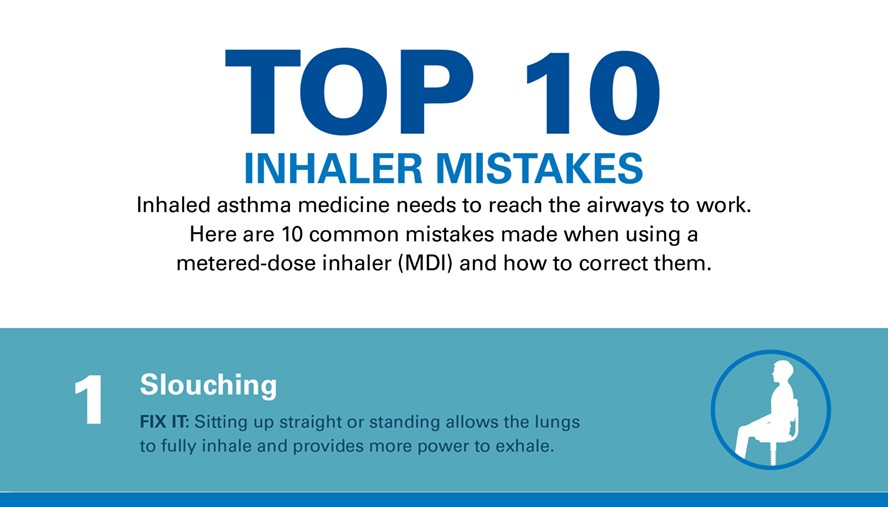 10 inhaler mistakes