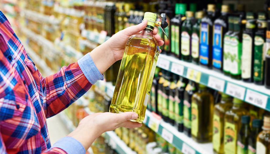 Choosing healthy oil at the grocery store