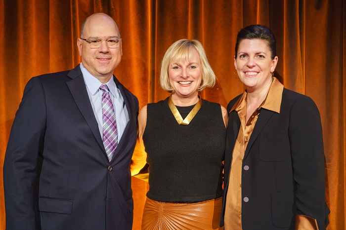 Dinner Co-Chairs Kevin Gillespie & Lynn Whitmore and Honoree Dorothy Killeen