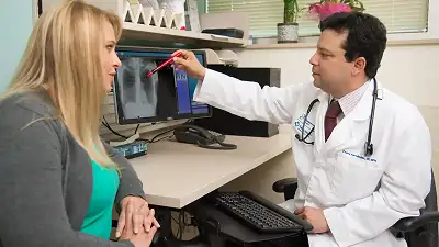 physician and patient