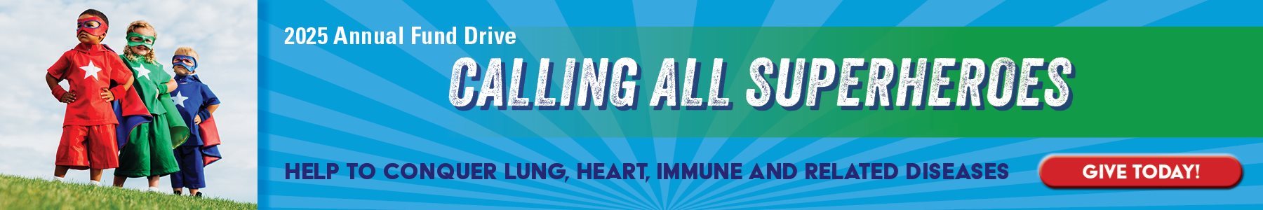 Calling All Superheroes to Make a Donation